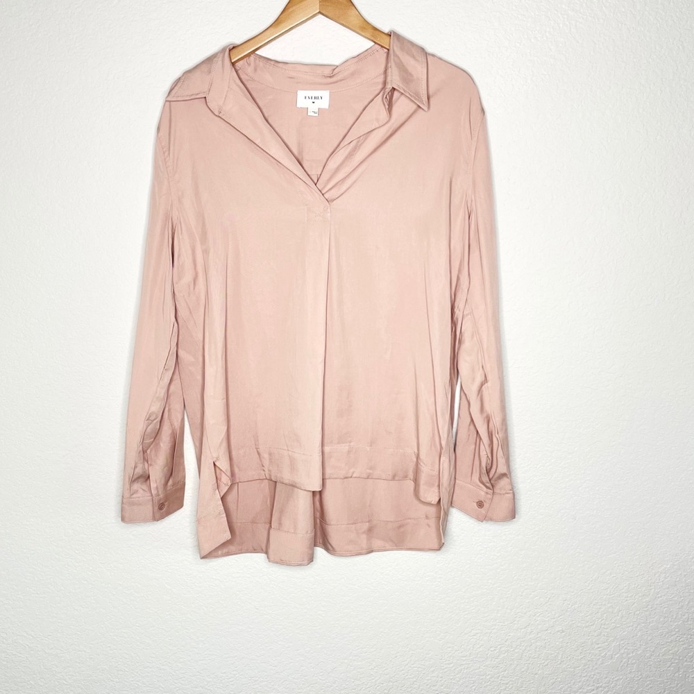 Everly Long Sleeve Pullover Loose Fit Tunic Style